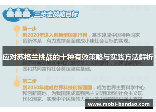 应对苏格兰挑战的十种有效策略与实践方法解析